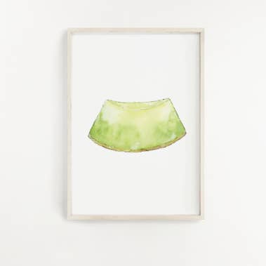 Honeydew Print for wholesale by Jennie Kilcup Watercolors