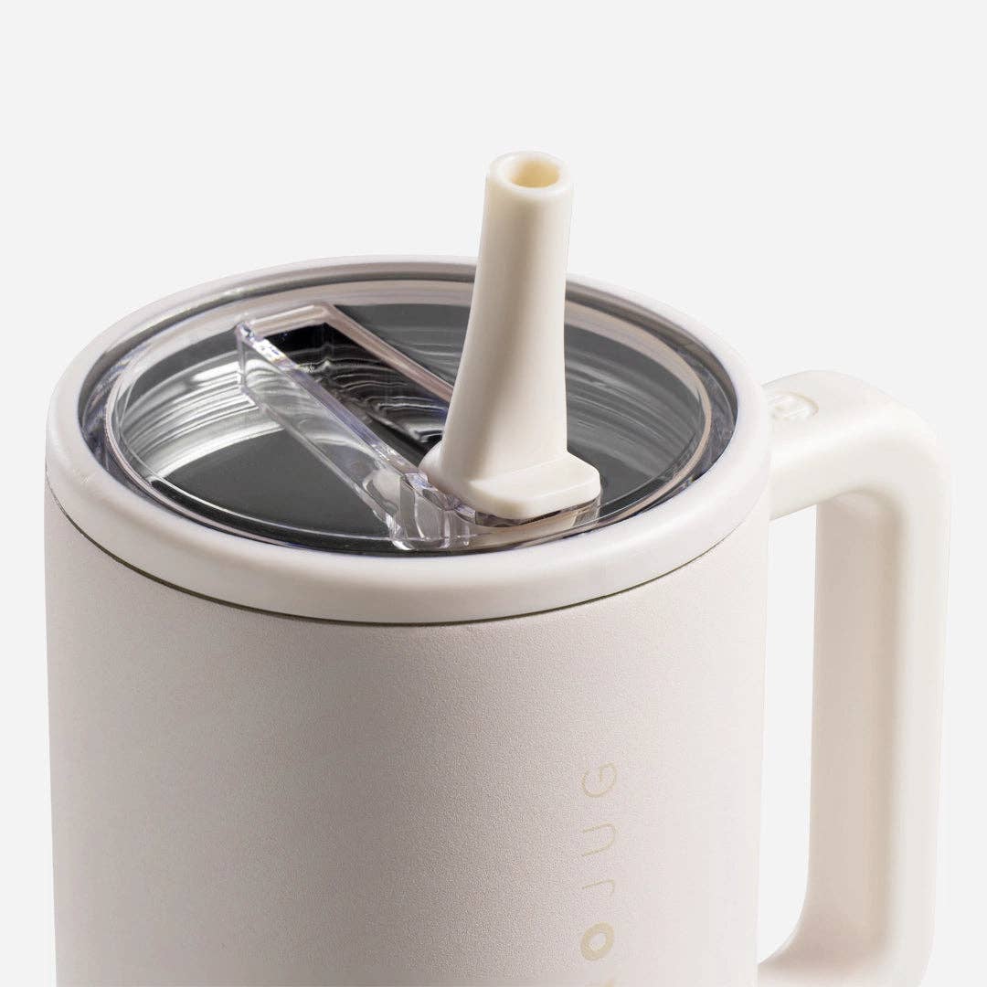 HydroJug - Wholesale Insulated Mug/Tumbler - Cream HydroJug 20 oz Traveler Tumbler1