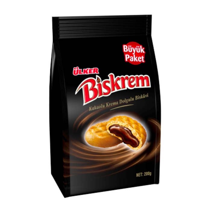 Aladdin - Wholesale Cookie - Ulker | Biskrem Cookies with Chocolate L Bag