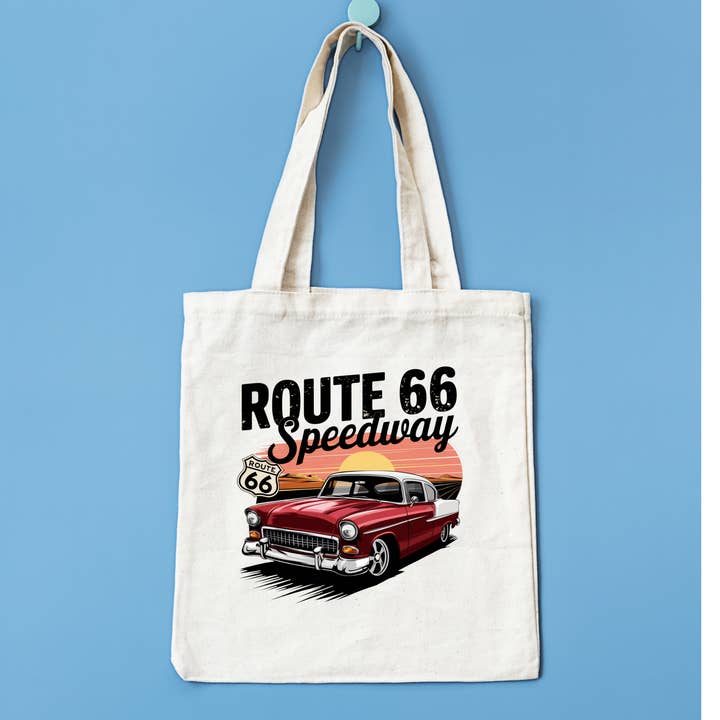 Route 66 Tygväska för wholesale av Farm Life Crafting