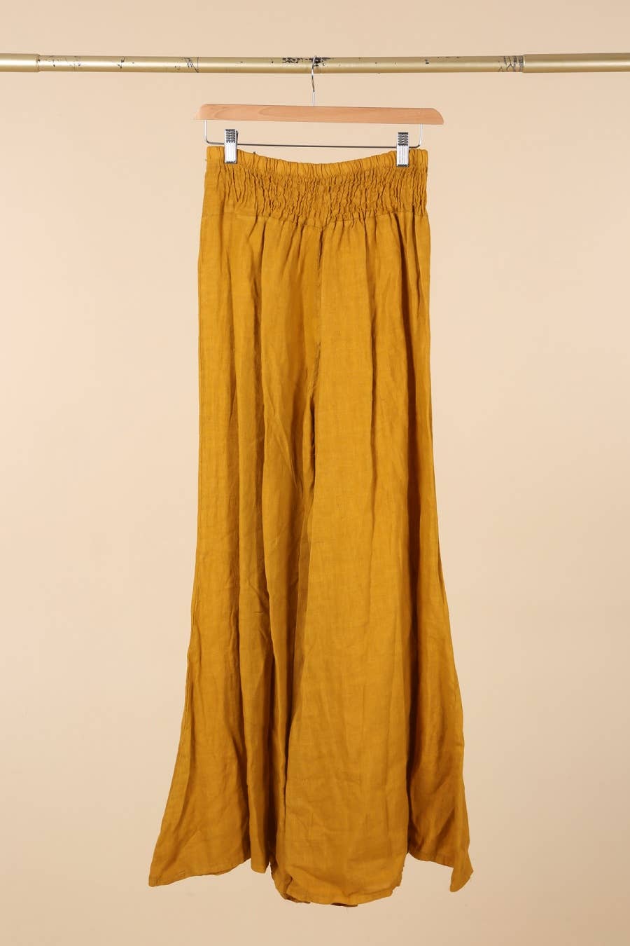 la maison des fibres naturelles - Wholesale Pants - Women's - Flared linen trousers 66031 100%LINEN6