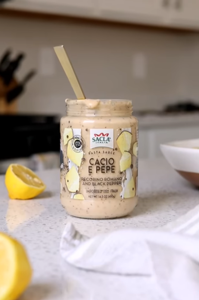 Sacla - Wholesale Pasta Sauce - Sacla Italy Cacio e Pepe White Pasta Sauce 6x14.5oz Imported3