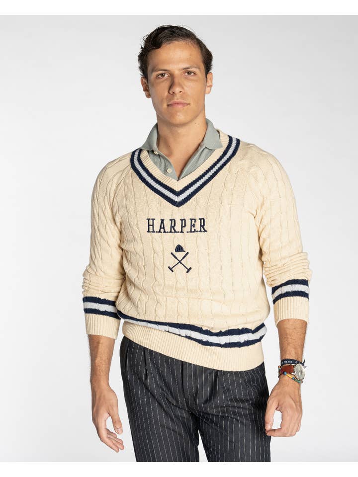 Raw Wimbledon sweater for wholesale on Faire