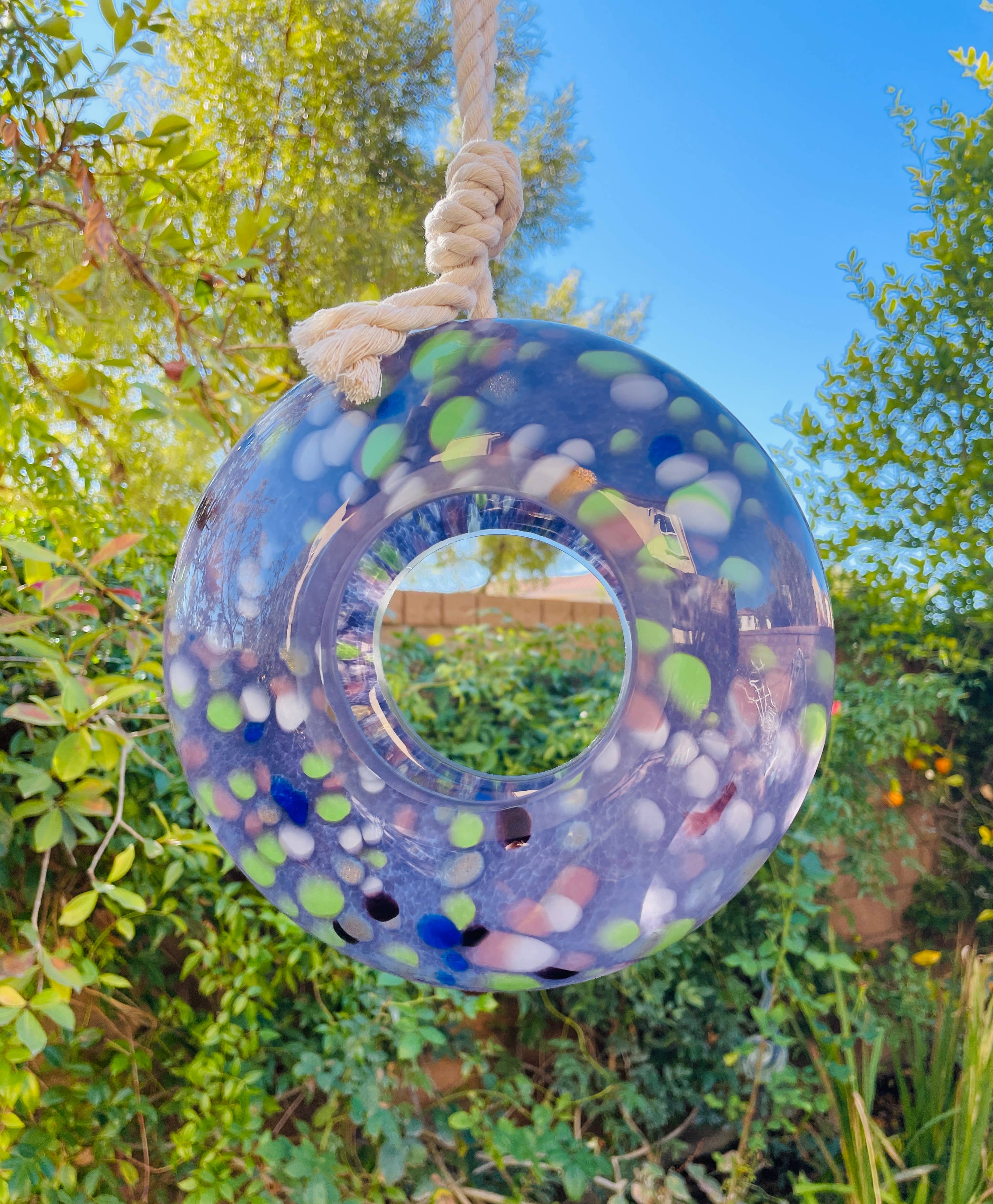 ApricotMint - Wholesale Bird Feeder - Handcraft Art Glass Bird Feeder6