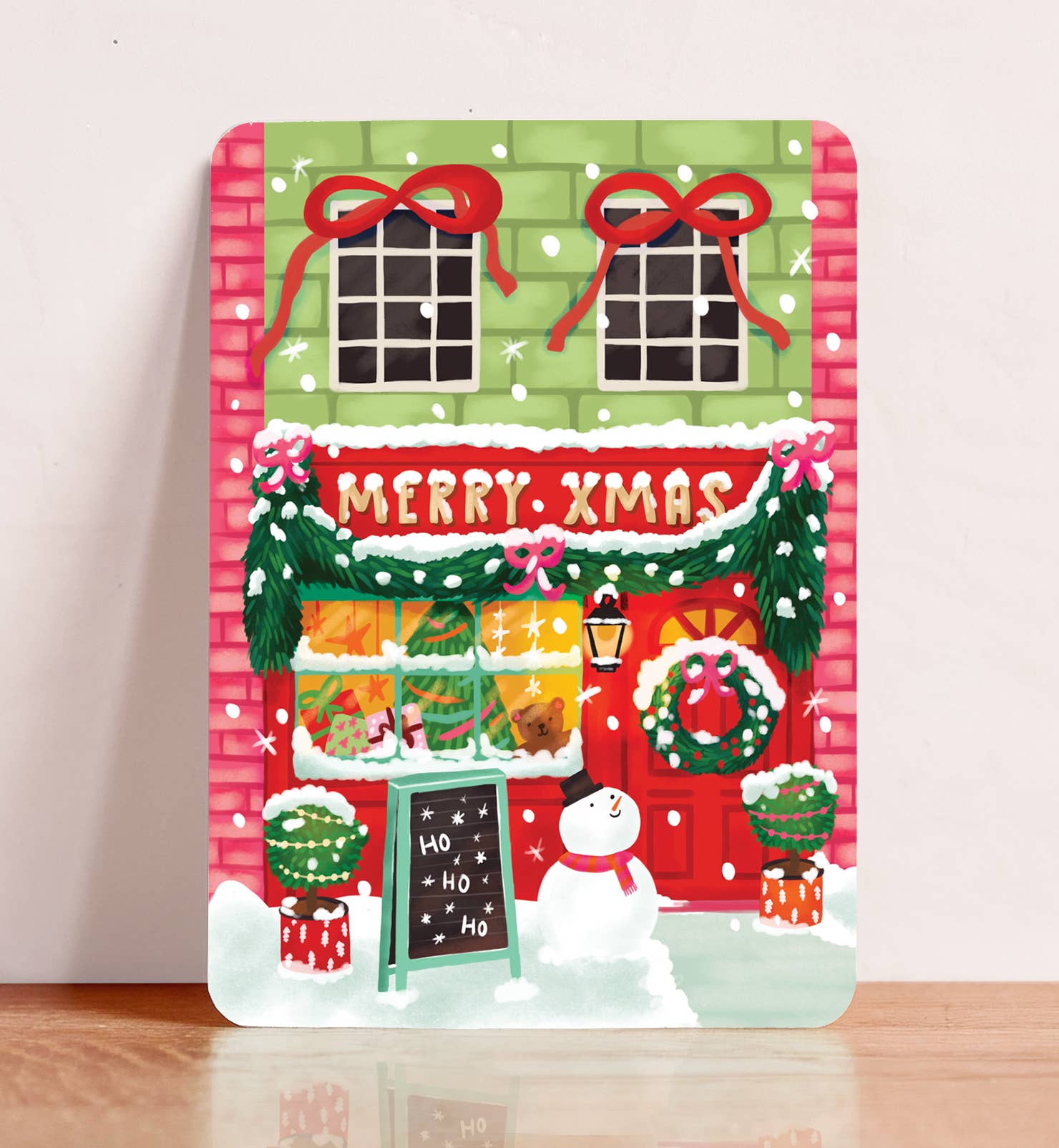 Aniet Illustration - Wholesale Christmas Card - Card Christmas cheerful shop Merry Christmas postcard1
