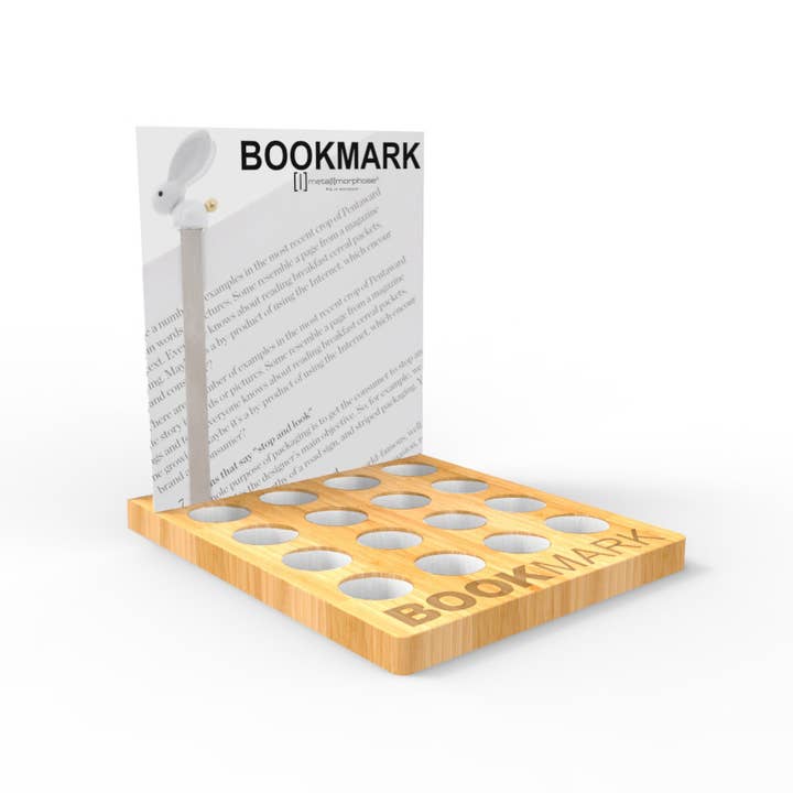Anew International Corp. - Wholesale Retailer Display - Paper & Novelty - BAMBOO BOOKMARK DISPLAYER / HOLDS 16 UNITS1