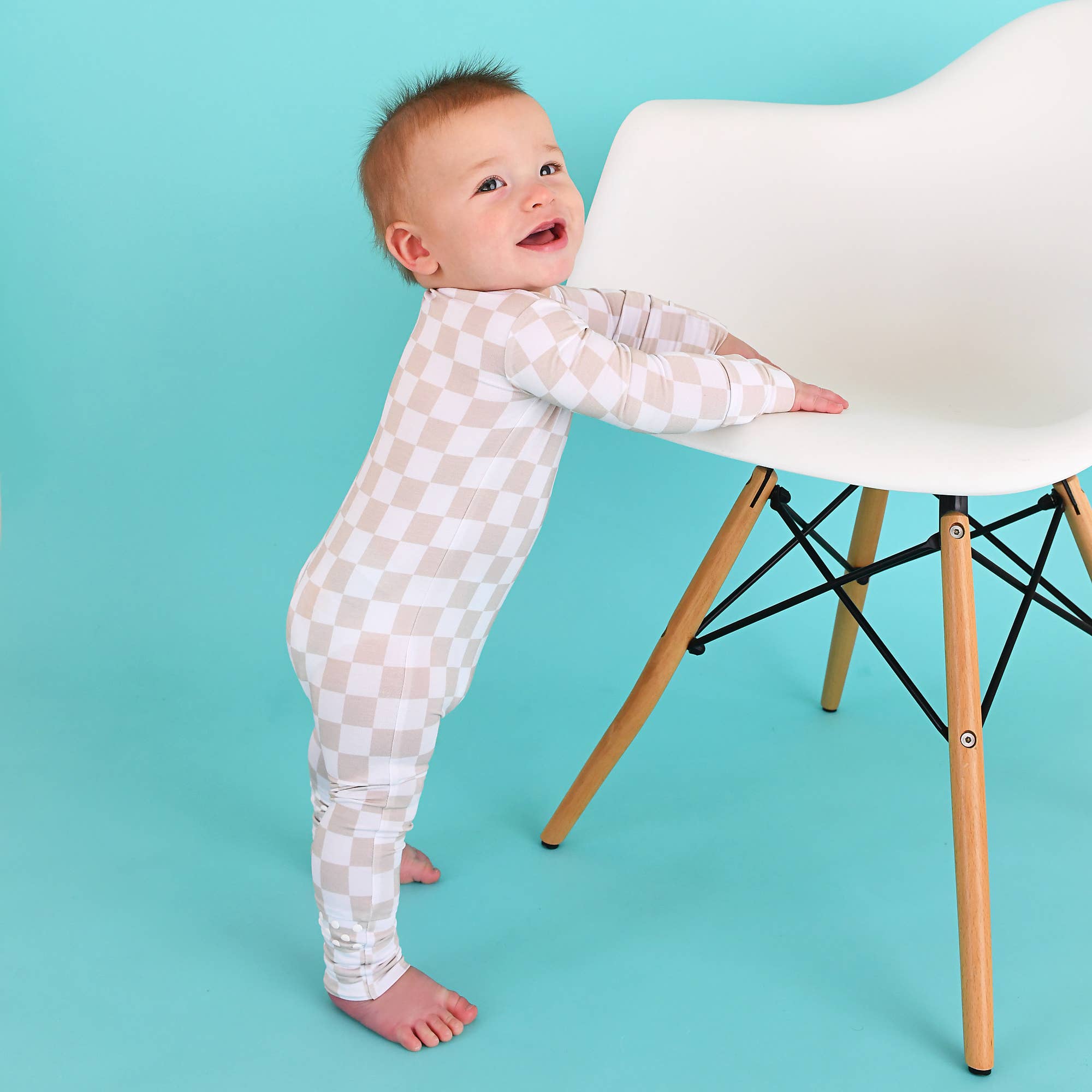 Gigi and Max - Wholesale Sleepsuit - Baby - Oakley Zip Bamboo Baby Pajama Sleepies Little Baby 17