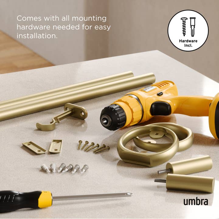 Umbra - Wholesale Curtain Rod - Ringlet Curtain Rod15