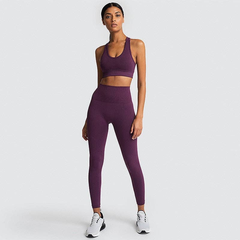 Pyzis - Wholesale Activewear set – Women′s - [Updated Schedules] 2 Piece Workout Yoga Set6