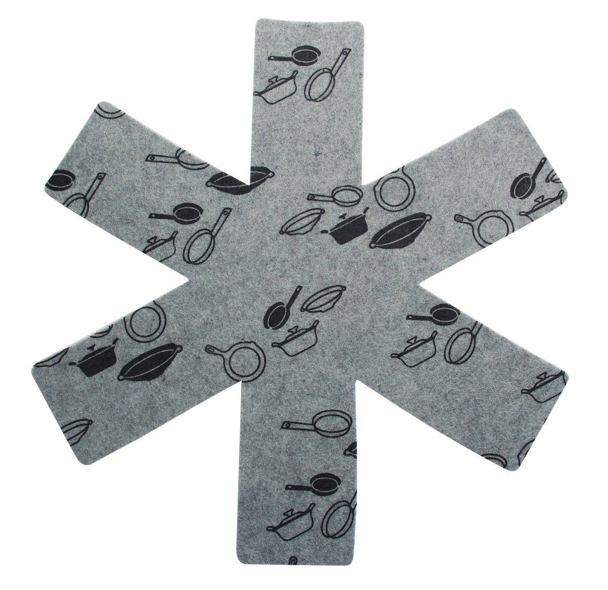 Fackelmann - Wholesale Kitchen Tool/Gadget - Fackelmann Felt Frying Pan Guards 38cm (Pack of 2)2