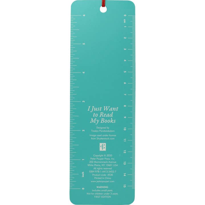 Peter Pauper Press - Wholesale Bookmark - Just Want to Read Beaded Bookmark2