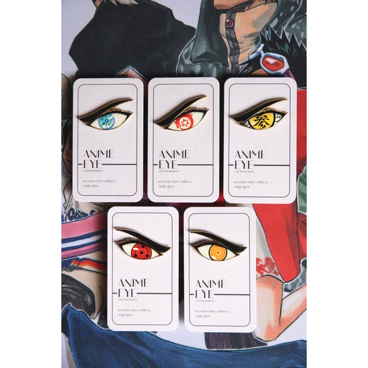 The High-End Collective - Wholesale Lapel pin/button - Anime Eye Enamel Pin3