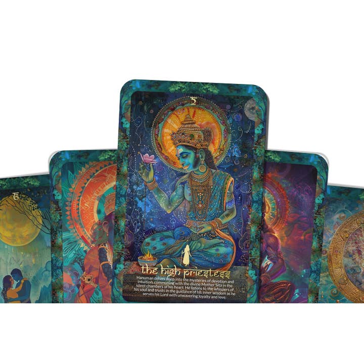 IBIZA TAROT – wholesale Tarot-kort – Tarot av Hanuman - 22 Stora Arkanan - Andlig Resa4