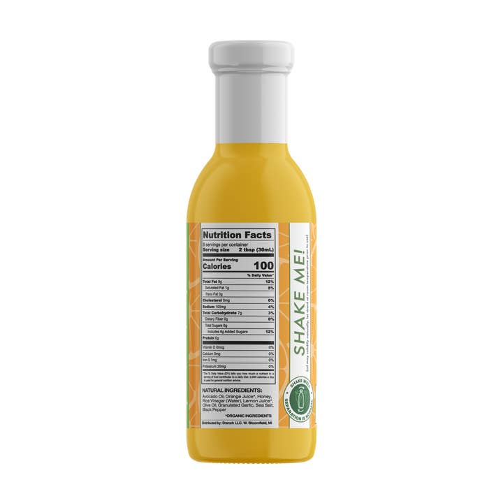 drench, llc - Wholesale Salad Dressing - Citrus Honey Vinaigrette Dressing & Marinade 8 oz2