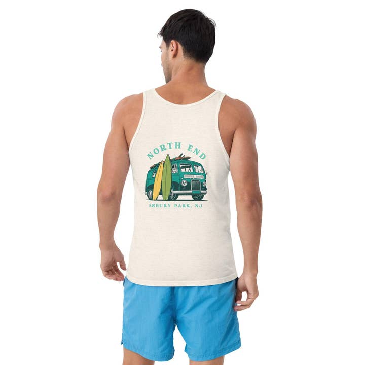 North End Asbury (IYKYK) Unisex Tank Top for wholesale by Local Summer Collective Surf Shop