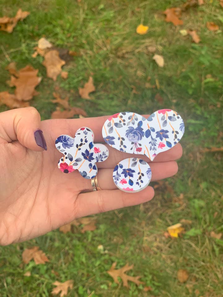 Car Vent Clips | Custom Pattern | Accessories Gift for wholesale by The E Tribe Co.