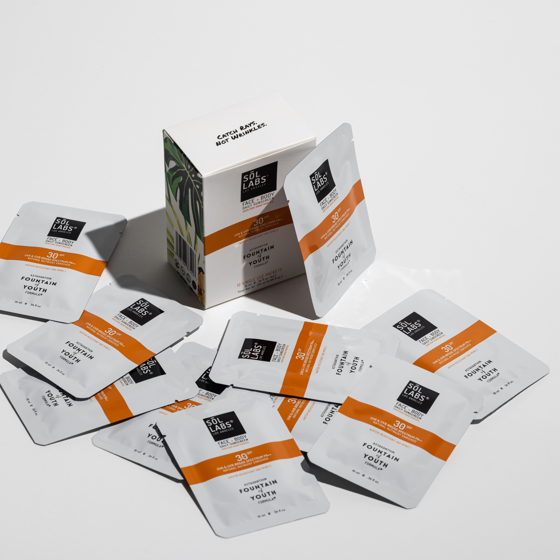 SOL LABS® - Wholesale Sunscreen - SOL LABS® Natural Mineral SPF 30 On-The-Go Sunscreen Packets (Box of 12) - Broad Spectrum UVA/UVB Protection & Hydrating Formula5