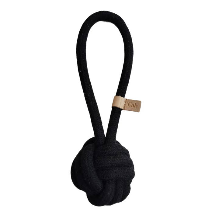 Cub - Wholesale Pet Rope Toy - Dog - Mika - Cotton Rope Ball Toy (Black)2