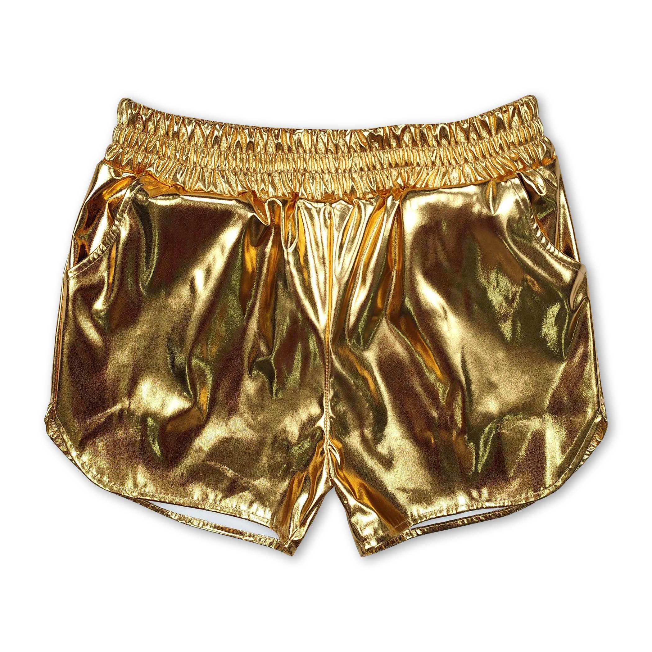 Yawoo Garments - Wholesale Shorts - Kids - Red elastic waist kids girls summer shorts7