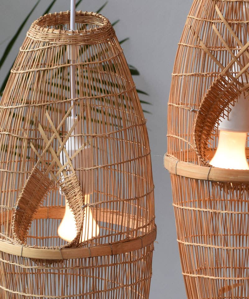 Lanna Passa - Vendita all'ingrosso Lampadario/lampada a sospensione - Lampada a sospensione in bambù Woven Cocoon5