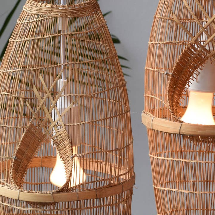 Lanna Passa - Vendita all'ingrosso Lampadario/lampada a sospensione - Lampada a sospensione in bambù Woven Cocoon5