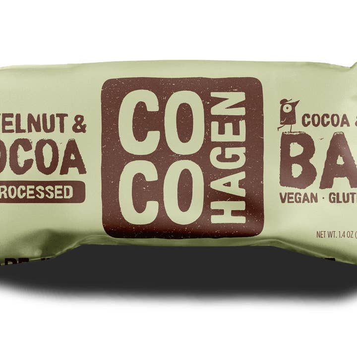 Cocohagen Date Bar: Hazelnut & Cocoa x 20 pcs - Organic for wholesale by Cocohagen