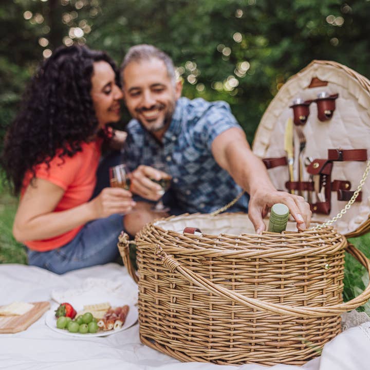 Blanc antique Panier de pique-Nique en vente sur Faire0