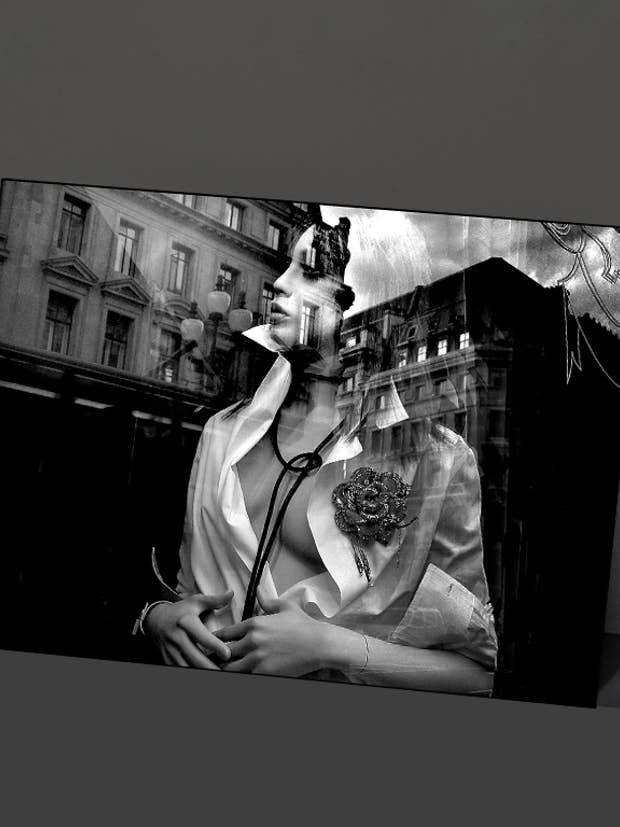 London / Faces in Windows 263-v2 / Greeting Card for wholesale by Eliot Siegel & The British Art Gallery