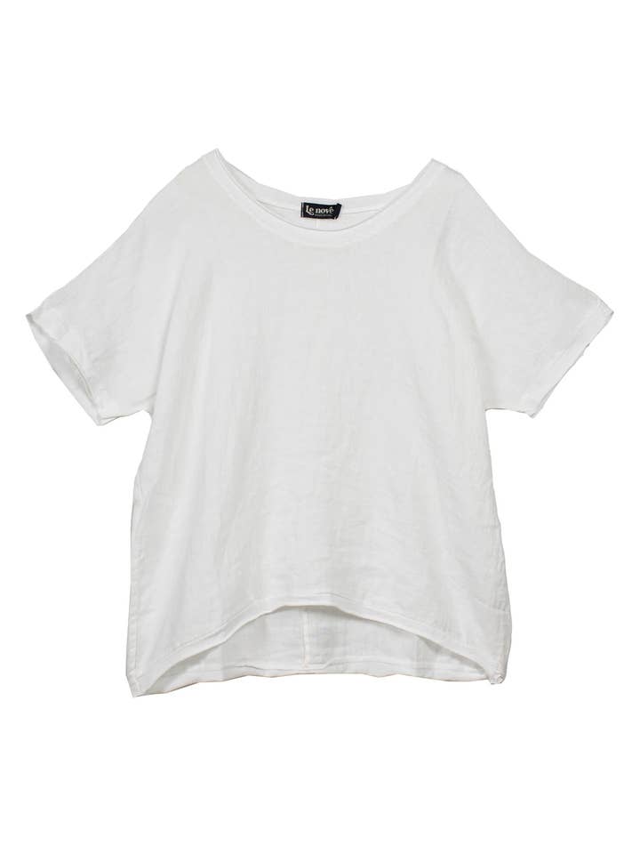 Abrianna Topp i vitt för wholesale av Caposhie