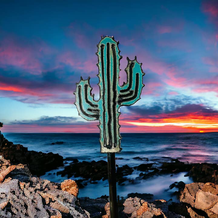 Whimsies - Wholesale Garden/Lawn Stake - Cactus garden stake southwestern plant stake Western garden5