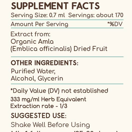 HerbEra - Wholesale Tincture - Amla Tincture7