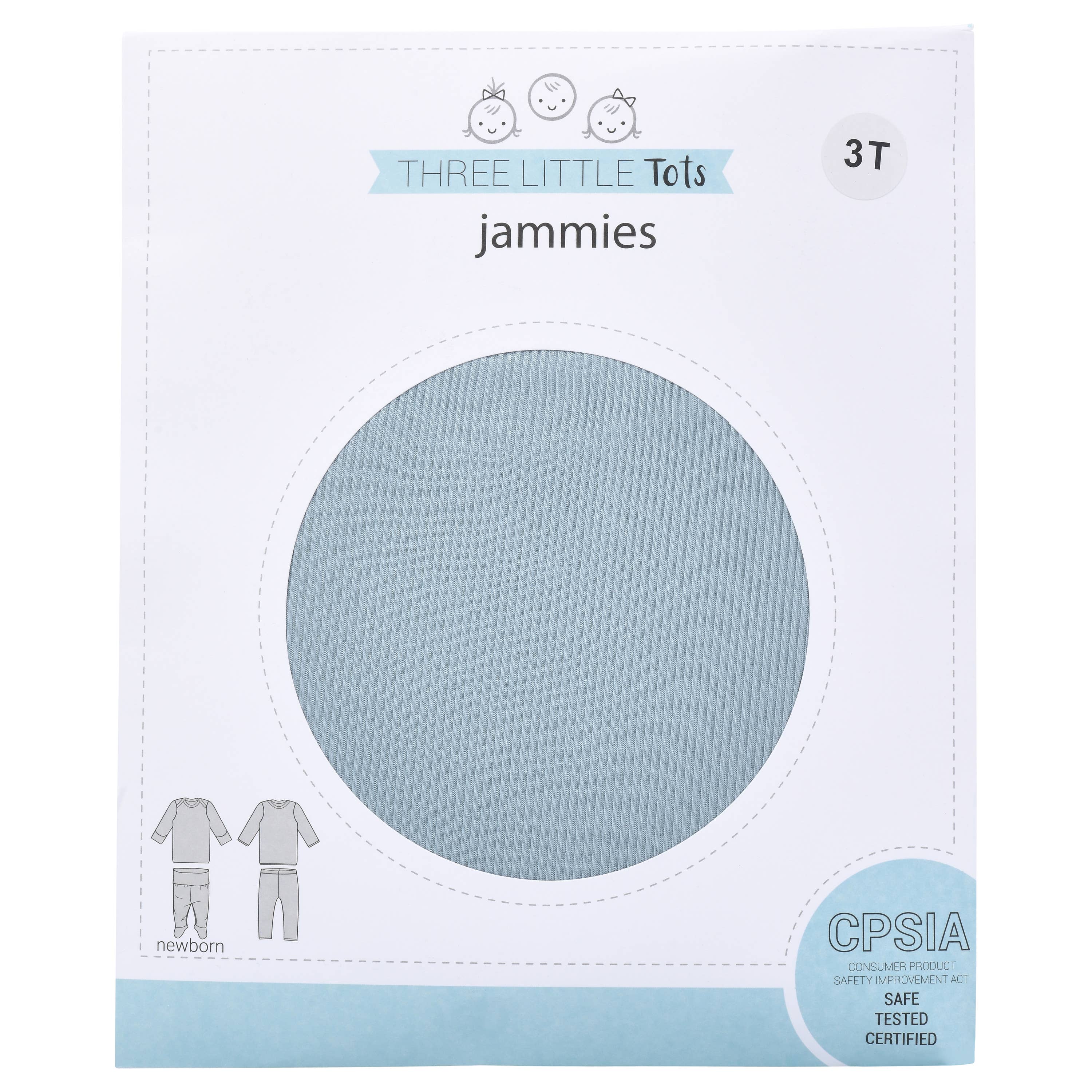 Three Little Tots – Conjunto de pijama - Crianças por atacado – Blue Bird Jammies Criança Pjs & Lougewear1