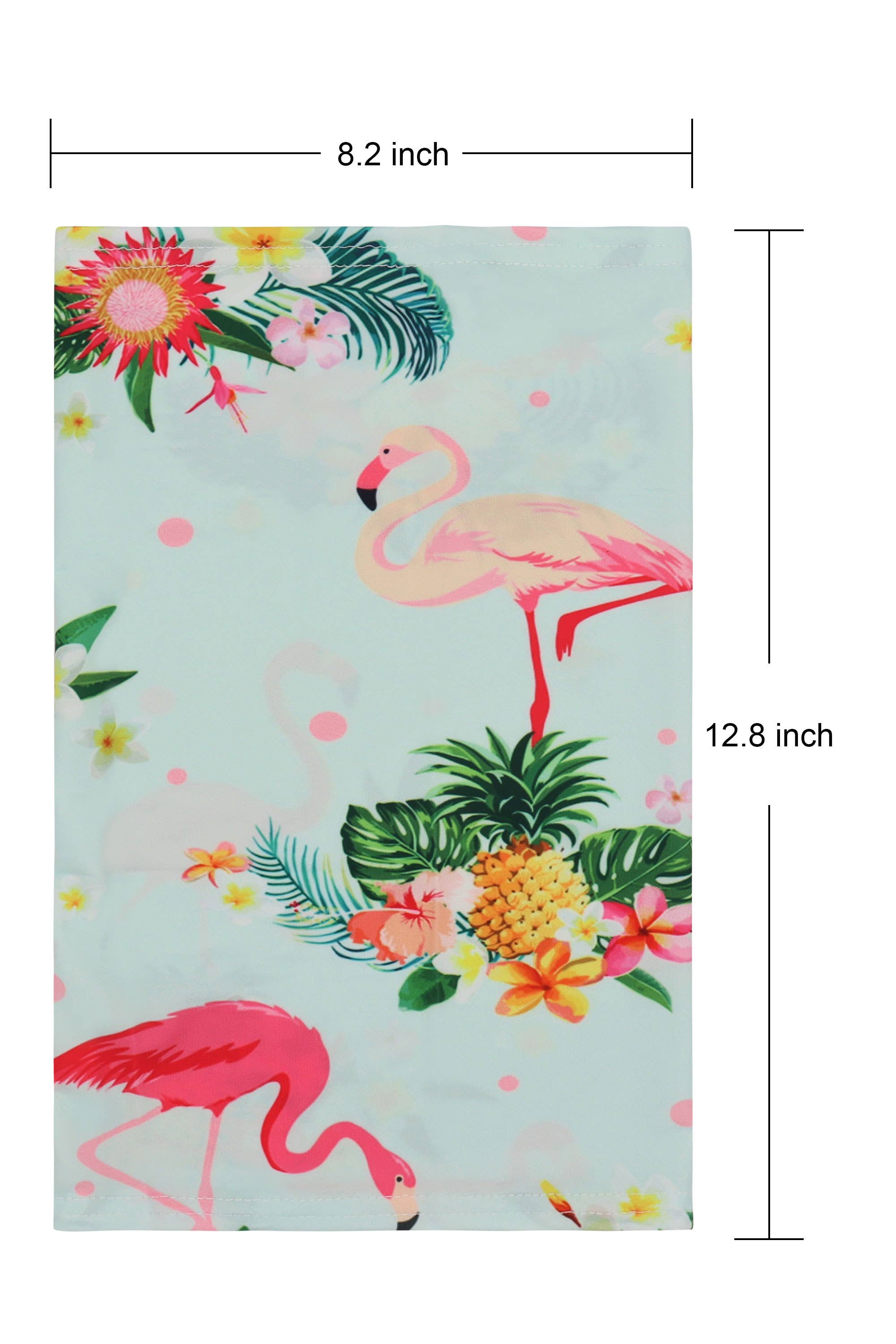 Real Sic - Vente Masque/visière de protection pour le visage - Masque de protection du cou pour enfants (Flamant flamant)2