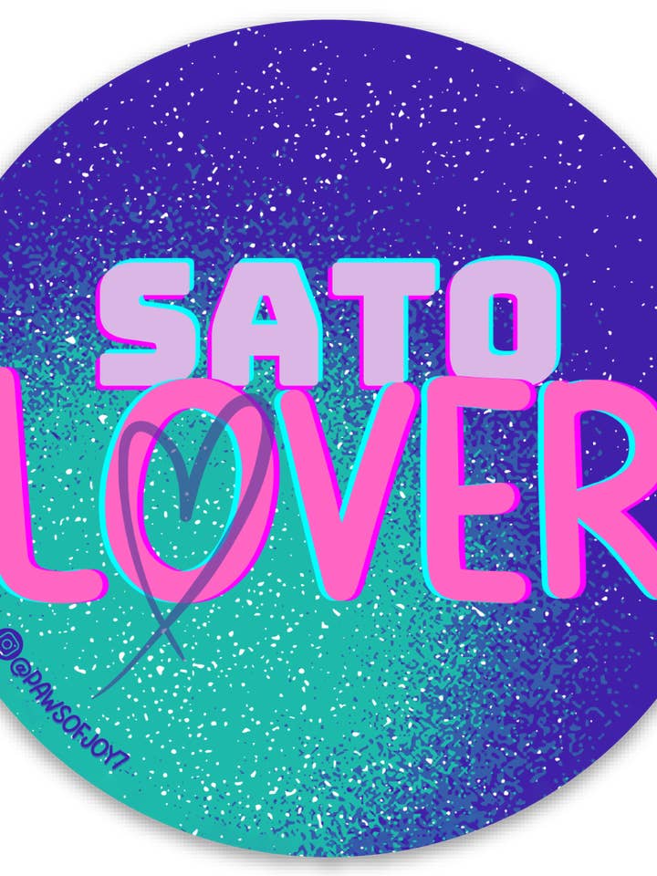 Sato Lover - Sticker for wholesale by Paws Of Joy