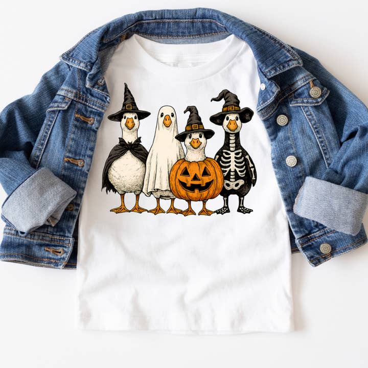 Silly Goose Youth Halloween Graphic Tee for wholesale by Mama and Littles Apparel