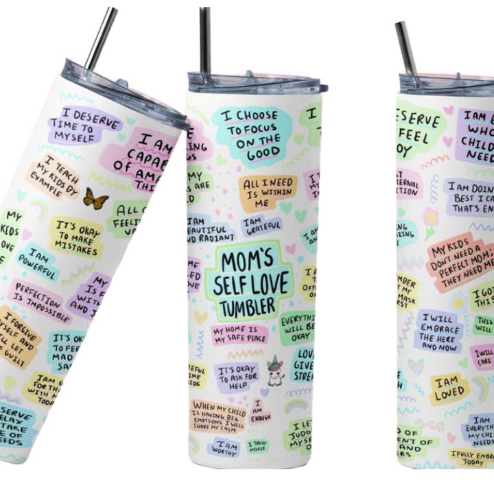 Mors selvkærlighed 20 oz Tumbler Perfekt til mors dag! for engroshandel hos Perfectly Diverse Trendz, LLC