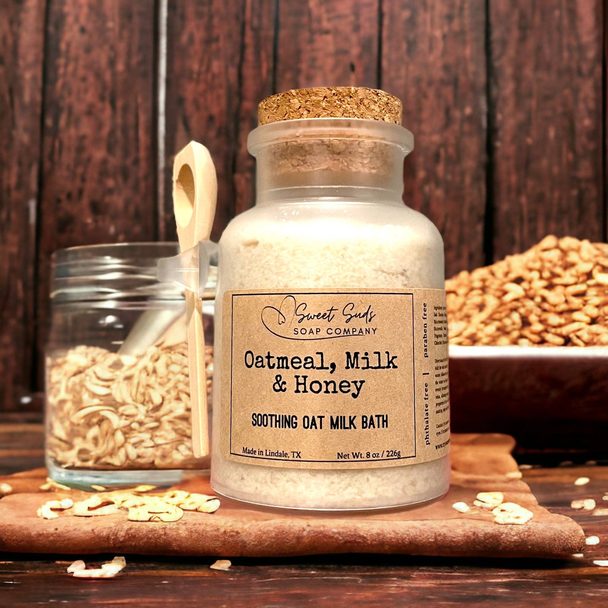 Sweet Suds Soap Company - Wholesale Bath Soak/Milk - Oatmeal, Milk & Honey Oat Milk Bath0