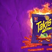 Long Island Candy Factory - Wholesale Chips - Takis 20 Count Fuego Tortilla Chips Sealed Case
