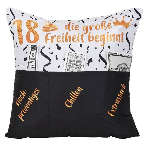 Sofahelden Geburtstag 18 für den Großhandel von Hergo Creation GmbH