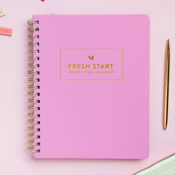 Fresh Start Weekly Goal Planner | Orchid for wholesale by Cultivate What Matters