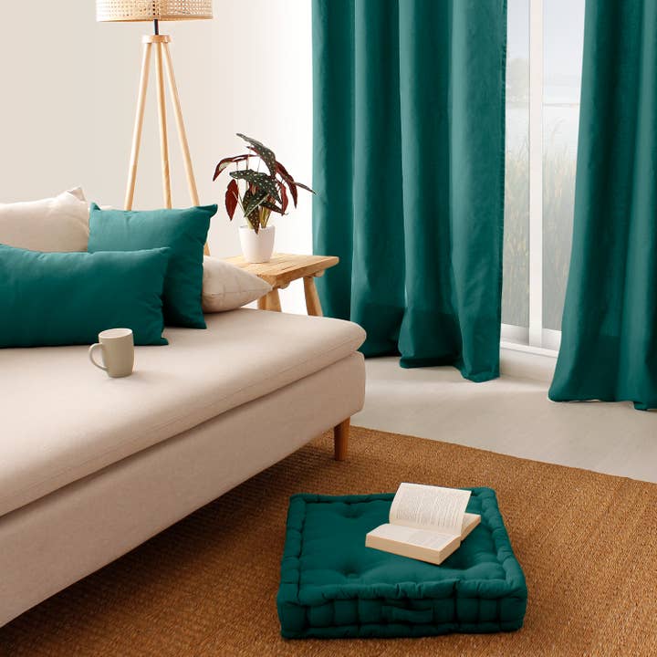 DECOSTARS - CmaDECO - Wholesale Floor Pillow - Floor cushion with handle, 50x50 cm, PANAMA Collection
