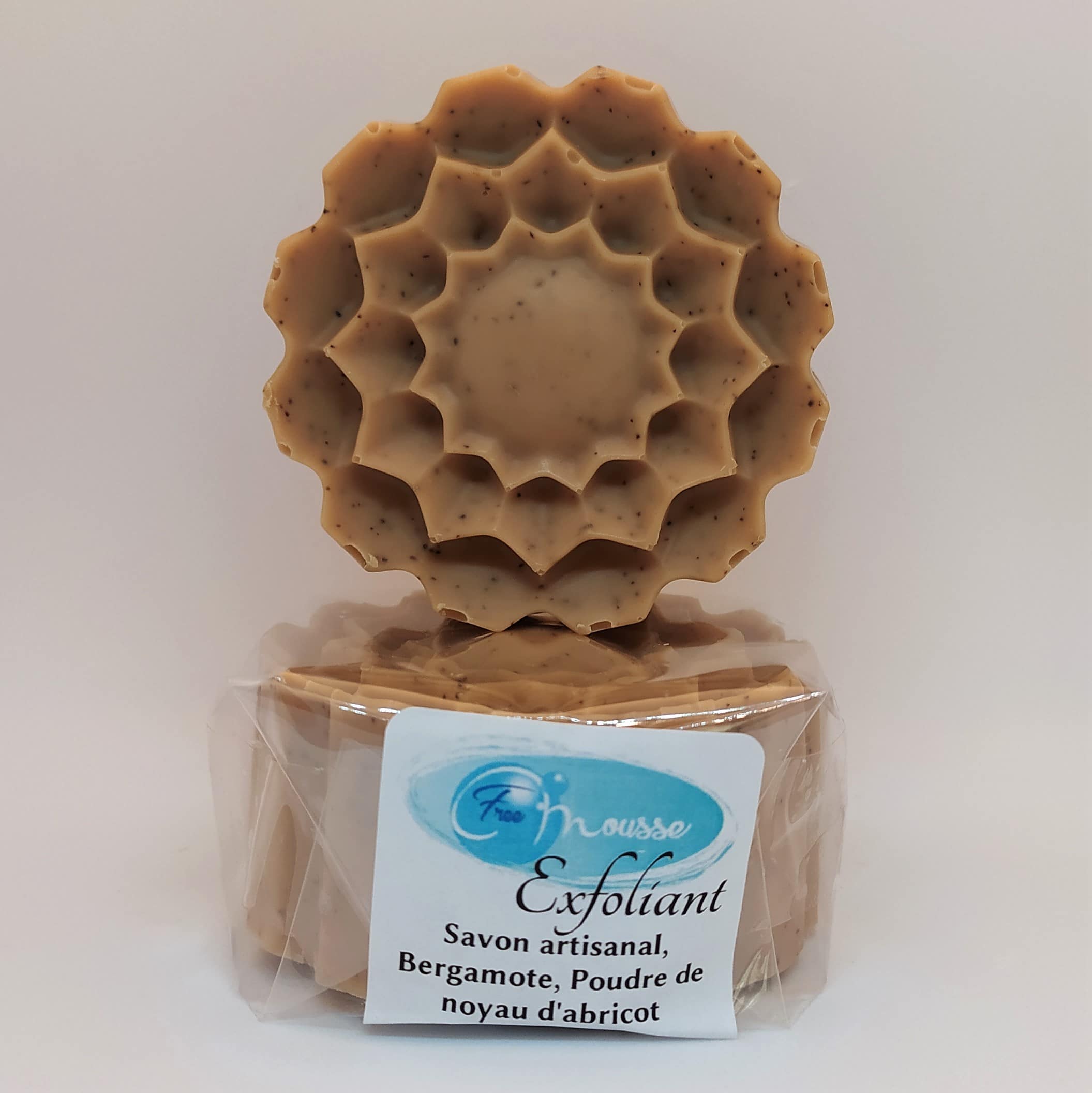 Free Mousse - Wholesale Bar Soap - Exfoliant - Bergamot and Apricot Kernel Powder Superfatted Soap1