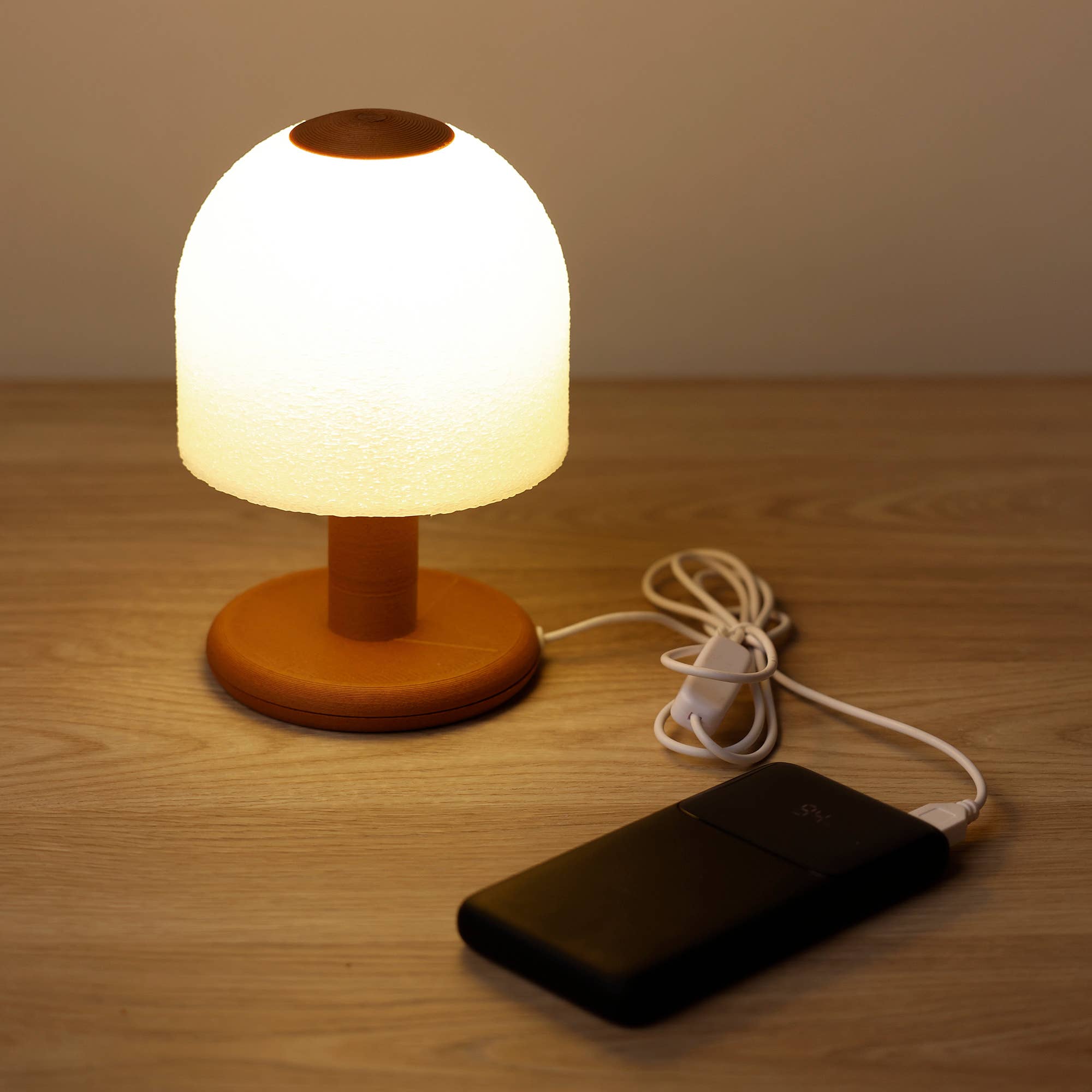 Copo Design - Wholesale Accent/Desk Lamp - Mushroom lamp - Wood - Home decor 100% recycled from waste1