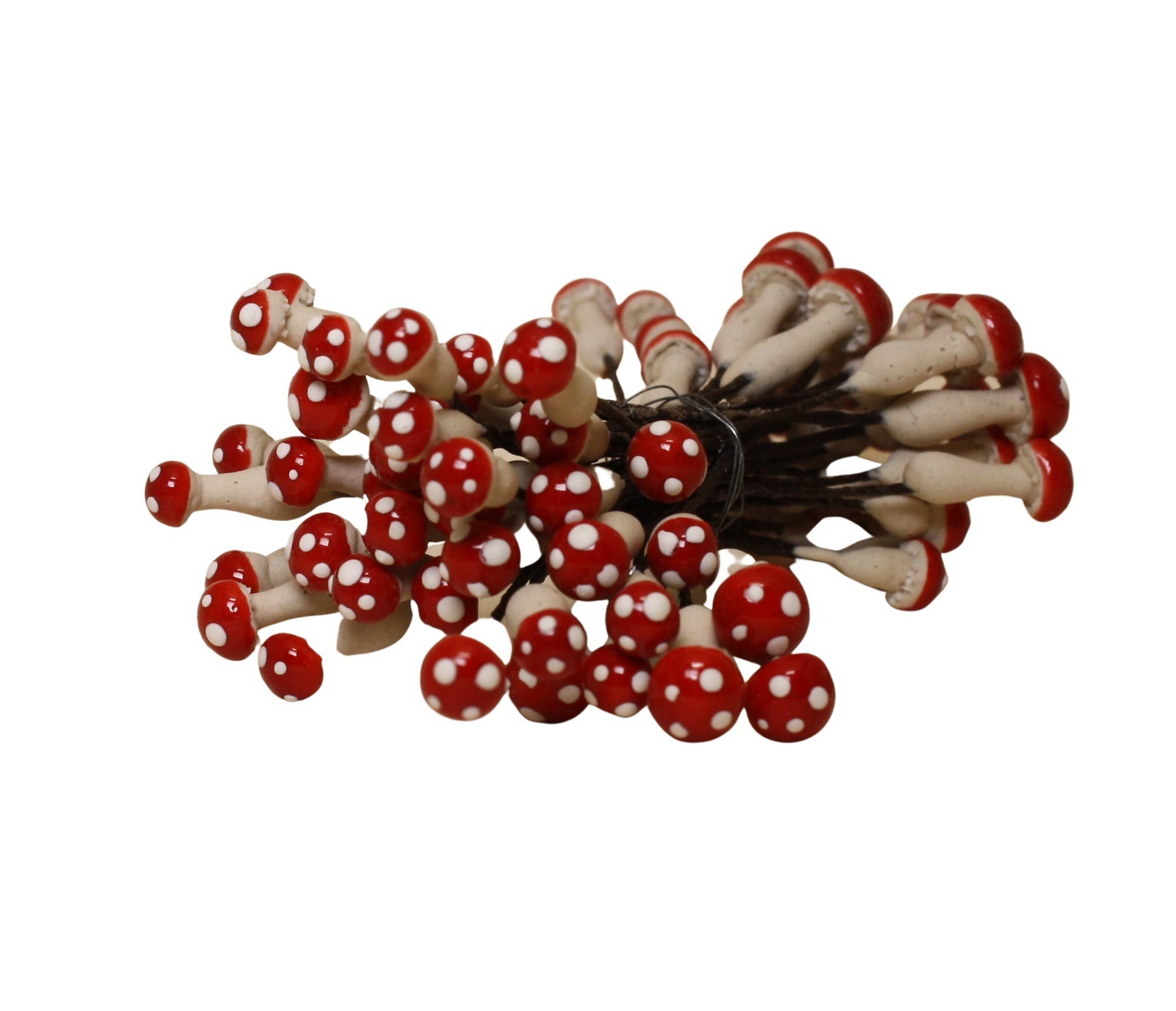 mélanger Champignons en plâtre rouge, 1/4 po, double tête, 35 pièces 218-0166 en vente sur Faire2