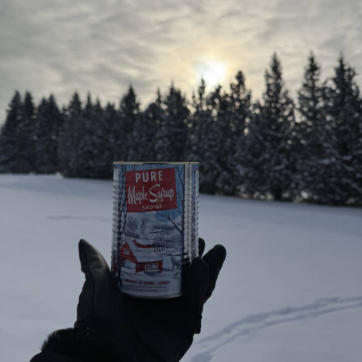 Seracon - Wholesale Jar/Filled Candle - Maple Syrup Candle – 540 ml Iconic Tin Can (Wood wick)2