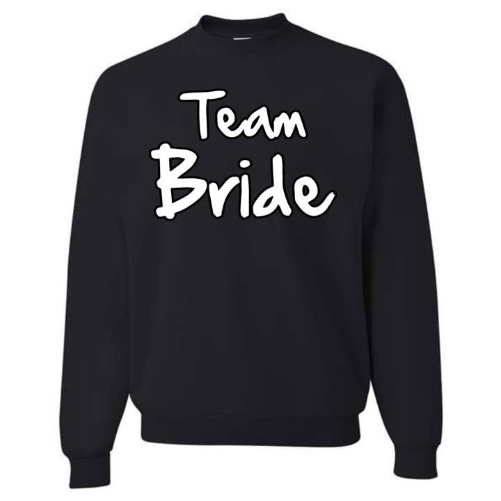 Team Bride Unisex-Sweatshirt mit Rundhalsausschnitt für Erwachsene für den Großhandel von Coastal