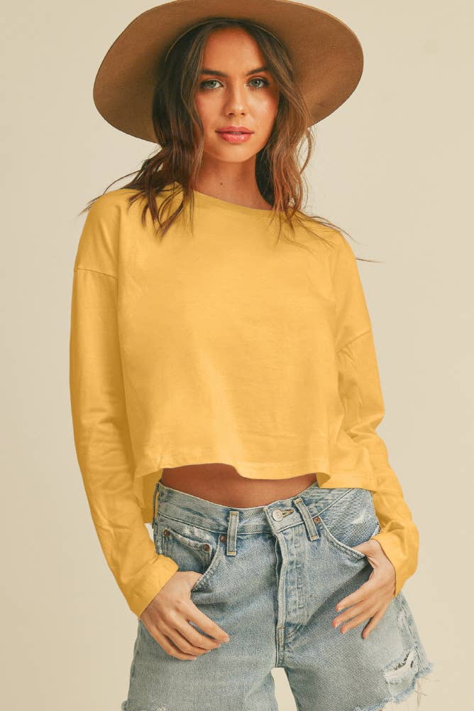 Honestee - Wholesale T-Shirt - Women's - Blank Long Sleeve T-Shirt19