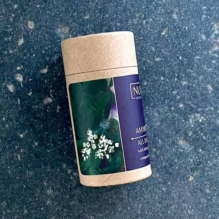 Nutritive Body Care - Wholesale Deodorant - Unisex - AMYRIS & VANILLA All Day Deodorant w/Baking Soda COMPOSTABLE1