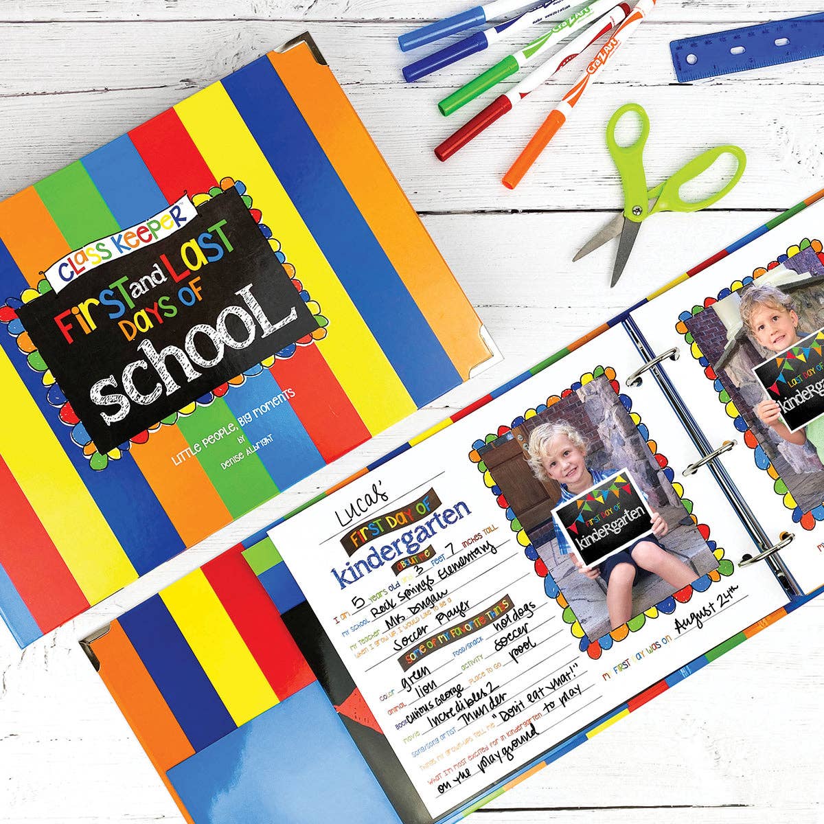 Denise Albright® - Wholesale Memory Book - Kids & Baby - Mom Must-Have School Keepsake Kit7
