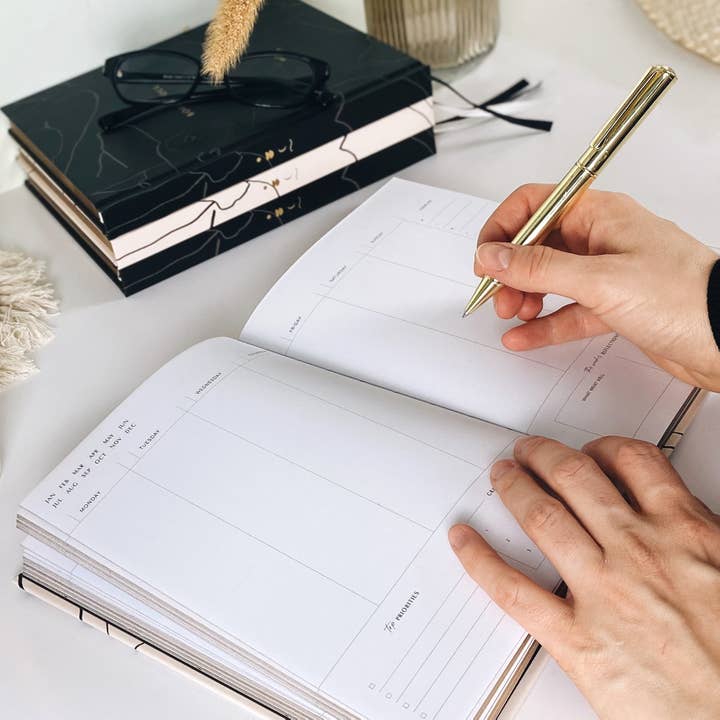 Blush And Gold - Wholesale Journal/Diary - Body + Soul Journal (Solstice) gift for her, undated planner16